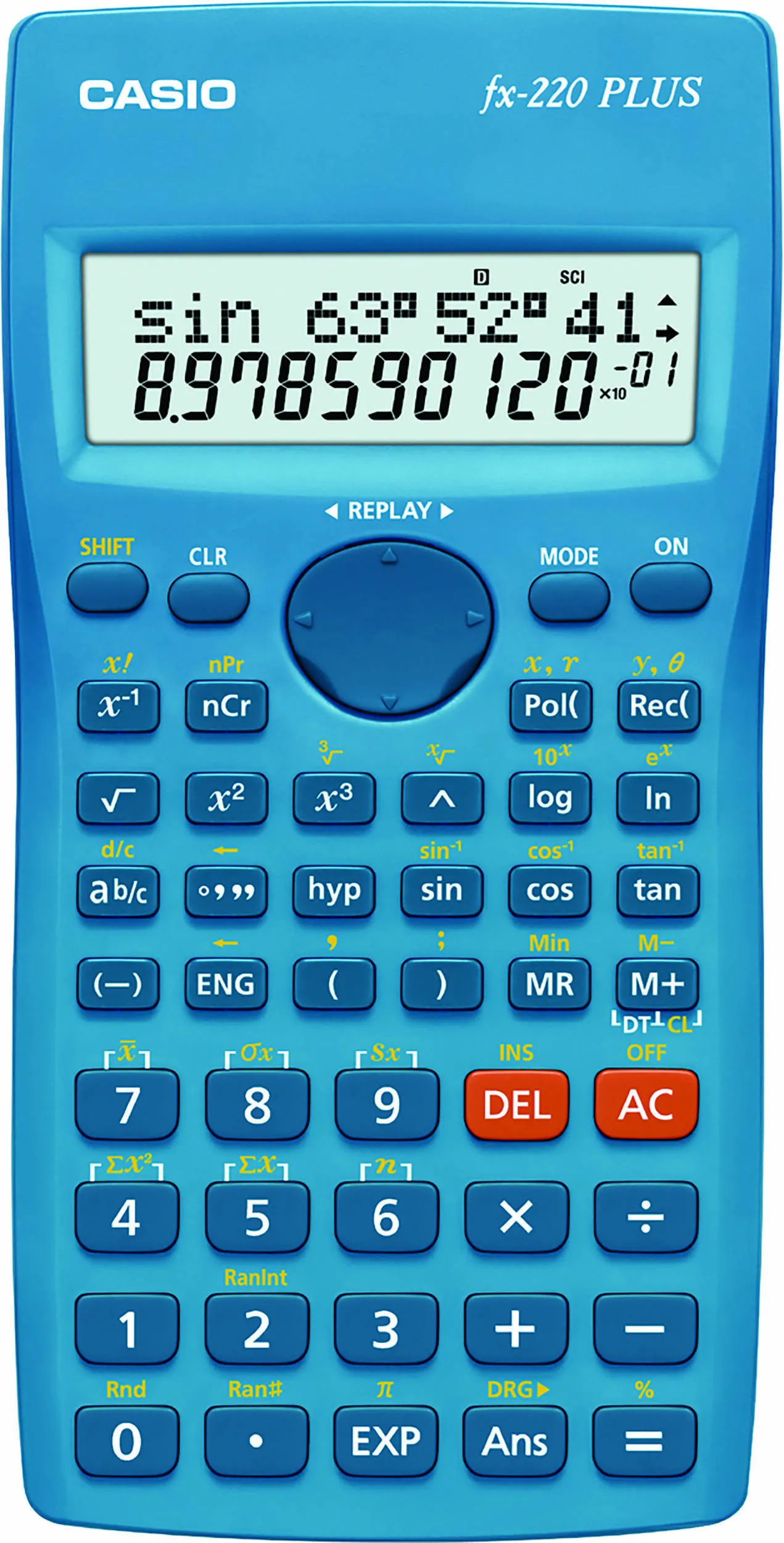 CASIO FX-220 PLUS - CALCOLATRICE SCIENTIFICA